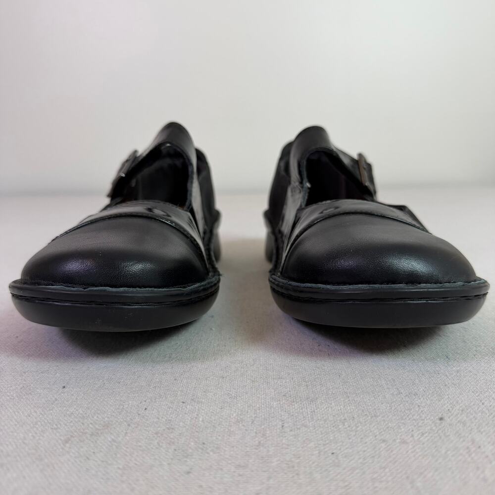 Naot Rhythm Mary Janes Women's EU 42 US 11 Black Leather Comfort Lagenlook Hygge - Picture 4 of 15